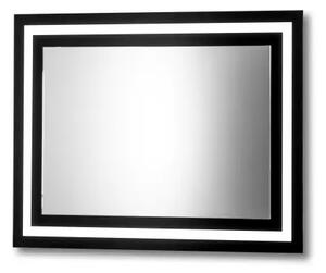 Zrkadlo Moderno LED Black 120 x 65 cm