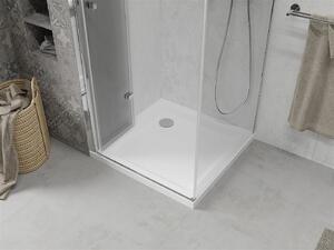 Mexen Lima sprchovací kút 90x90cm, 6mm sklo, chrómový profil - číre sklo + Slim sprchová vanička - 856-090-090-00-00-4010