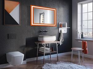 Zrkadlo Moderno LED Orange 120 x 65 cm