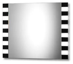 Zrkadlo Zeba LED Black 60 x 60 cm
