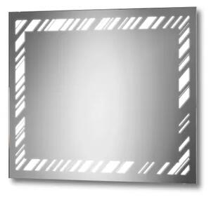 Zrkadlo Chimena LED 100 x 63 cm