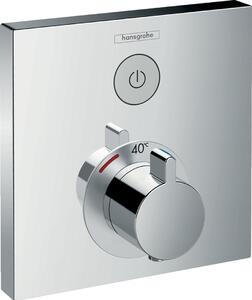 Hansgrohe Shower Select, termostatická sprchová batéria pod omietku, chrómová, 15762000