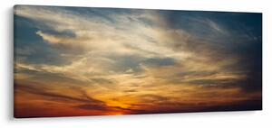 Obraz západu slnka (120x50 cm)