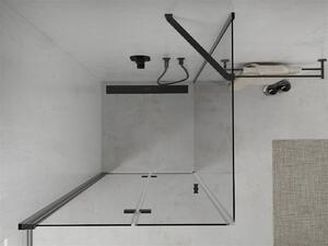 Mexen Lima sprchovací kút 70x70 cm, priehľadná, čierna, 856-070-070-70-00