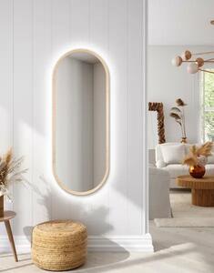 Zrkadlo Zeta LED Wood Ambient 60 x 80 cm