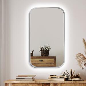 Zrkadlo Mirel LED Ambient Silver 80 x 120 cm