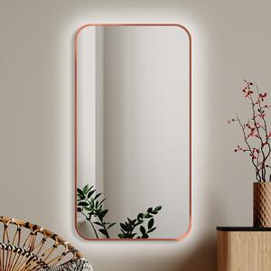 Zrkadlo Mirel SLIM LED Ambient Copper 90 x 120 cm