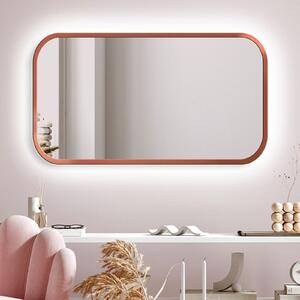 Zrkadlo Mirel LED Ambient Copper 90 x 120 cm