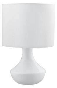 Rustikálna stolová lampa Rosia 18 biele