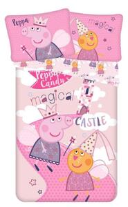 Obliecky Disney Peppa Pig ružové 140x200cm+90x70cm Faro