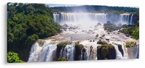 Obraz Iguassu vodopádov (120x50 cm)