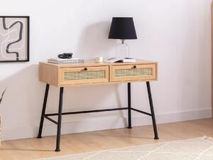 Písací stôl Vovula 9 (natural) . Vlastná spoľahlivá doprava až k Vám domov. 1095020