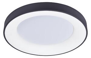 Moderné stropné svietidlo Santana 60 čierna s diaľkovým ovládaním