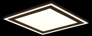 Trio R67213332 LED stropné svietidlo Carus 1x16W+8,5W | 2300lm+1300lm | 3000K - oddelené vypínače, čierna