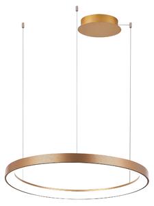 Moderný LED luster Agnes 58 stmievateľné zlaté