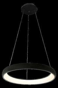 Dizajnový LED luster Antonio 41 Cct čierna+ diaľkové ovládanie
