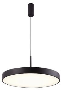 Moderný LED luster Marcello 40 Cct čierna s diaľkovým ovládaním
