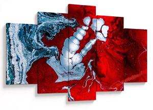 Obraz abstraktných škvŕn (150x105 cm)
