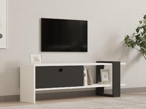 TV stolík/skrinka Balodu 1 (antracit + biela) . Vlastná spoľahlivá doprava až k Vám domov. 1095107