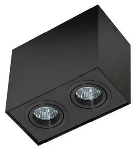 Moderné bodové svietidlo Eloy 2 čierne/čierne