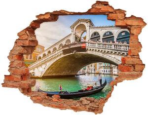 Nálepka 3D diera na stenu Venice italy nd-c-93834632