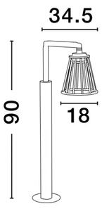Vonkajšie LED lampa Carina