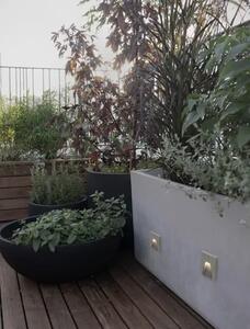 Vonkajšie záhradné svietidlo Finlo A 10 svetlá sivé