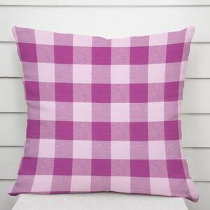 Biante Bavlnená obliečka na vankúš Olivia OL-021 Fialová kocka veľká 30 x 50 cm
