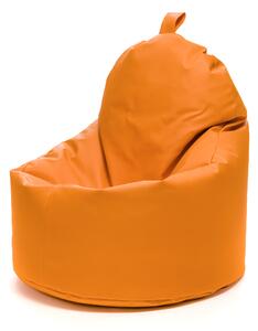 INTERMEDIC SK Sedací vak Yoko Ekokoža – 70x75 cm, rôzne farby Farba: E04 - Oranžová pomaranč (ekokoža)