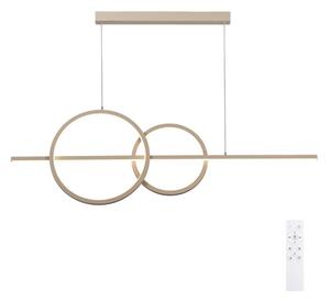 BRILAGI - Stmievateľný LED luster na lanku SIGNATURE LED/53W/230V 120 cm béžový + diaľkové ovládanie
