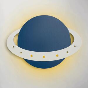 LED nástenné svietidlo Saturn modrá