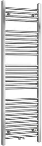 CERANO - Kúpeľňový radiátor Benito - stredové pripojenie 50mm/bočné - 460 W - chróm - 1500x450 mm