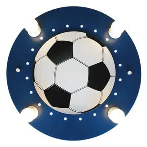 Futbalové stropné svietidlo modrá