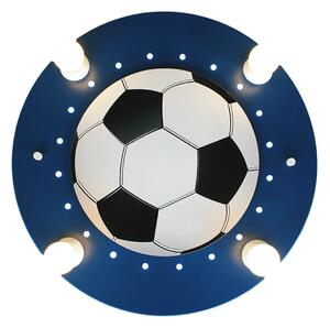 Futbalové stropné svietidlo modrá