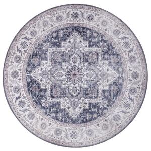 Nouristan - Hanse Home koberce Kusový koberec Asmar 104003 Mauve / Pink kruh - 160x160 (priemer) kruh cm