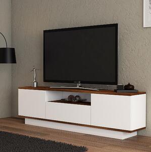 TV stolík/skrinka Vamebo 1 (orech barokový + biela) . Vlastná spoľahlivá doprava až k Vám domov. 1095274