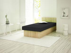 Jednolôžková posteľ s úložným priestorom Emily Plus 80x190 - dub sonoma