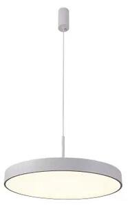 Moderný LED luster Marcello CCT 60 Cct biela s diaľkovým ovládaním