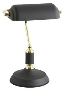 Luxusná stolová lampa Roma čierna