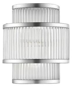 Luxusné nástenné svietidlo Sergio 4 chróm