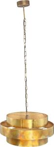 PTMD - Luster na reťazi ZANTH 1xE27/40W/230V pr. 52 cm zlatý