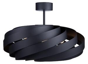 Dizajnové stropné svietidlo Vento 60 čierna