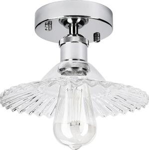Prisadený luster TRISH 1xE27/15W/230V lesklý chróm/číra
