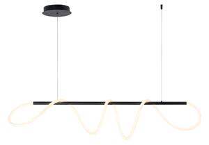 Moderný LED luster Balbo čierna