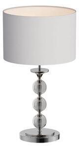 Moderná stolová lampa Rea biela/chróm