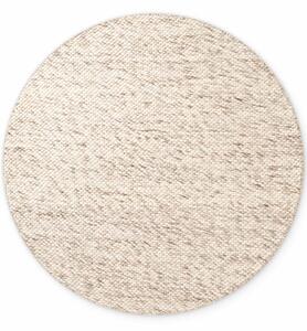 ELLE Decoration, Kusový koberec Lyon Beans 106316 Natural Cream Brown kruh z kolekcie Elle, 200x200 (priemer) kruh, hnedá, obývacia izba