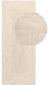 Hanse Home, Behúň Juno 106323 White, 80x200, biela, chodba / predsieň