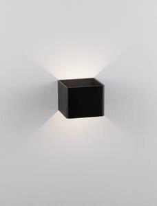 Dizajnové nástenné svietidlo Epic A čierne