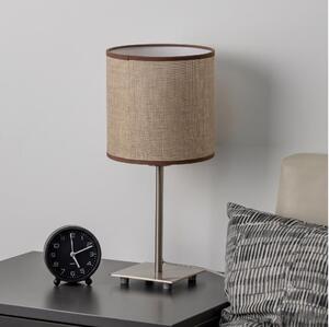 Brilagi - LED Stolná lampa NUBILA 1xE27/60W/230V hnedá