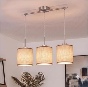 Brilagi - LED luster na lankách NUBILA 3xE27/60W/230V hnedý